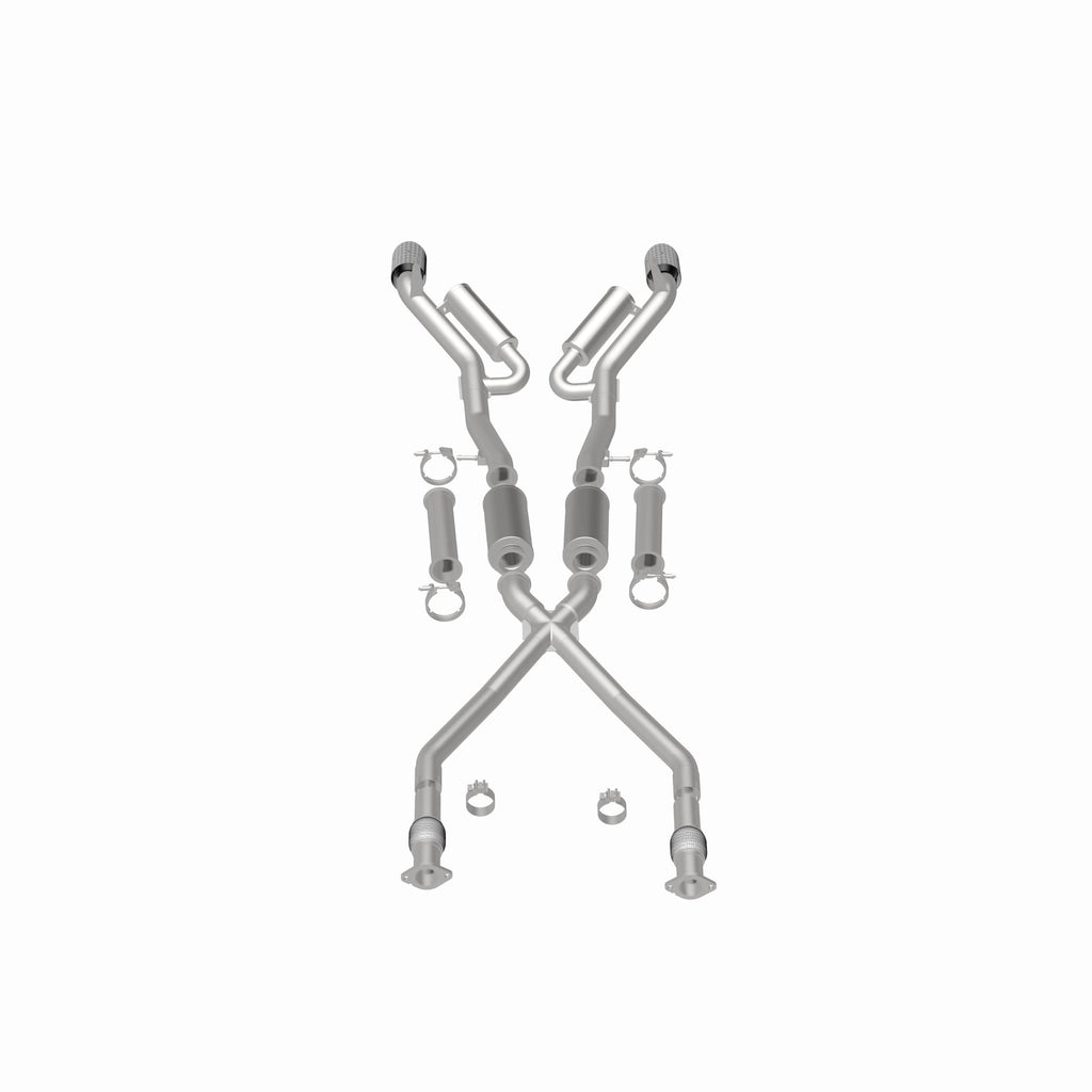 MagnaFlow Exhaust Products 19593 xMOD Series Carbon Fiber Tips Cat-Back System for Select Nissan Z