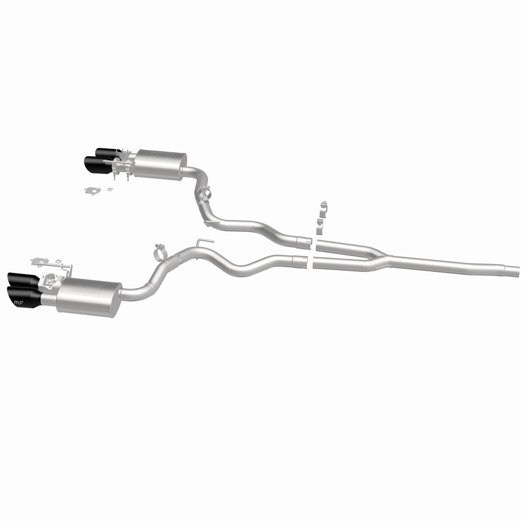 MagnaFlow Exhaust Products 19640 Competition Series Stainless 2.5 in Cat-Back for Select Ford Mustang