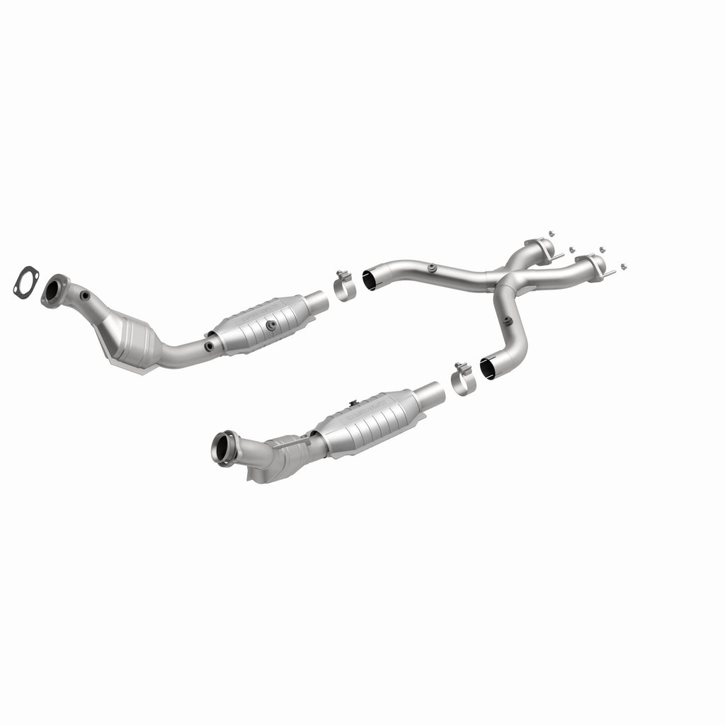 MagnaFlow Exhaust Products 93671 HM Grade Direct-Fit Catalytic Converter for Select Ford Mustang