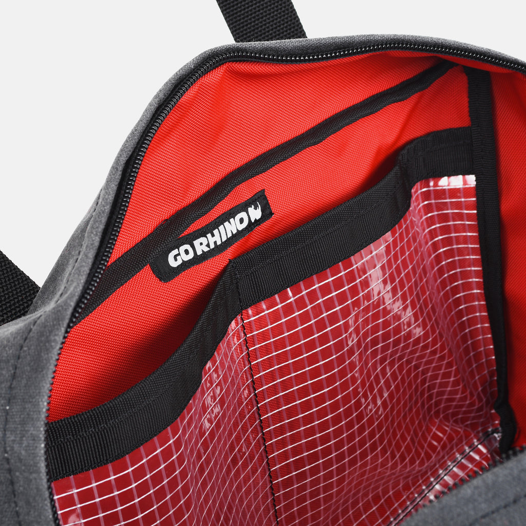 Xventure-Gear-Recovery-Bag-(7.5X11.5X18in.-Closed)-12Oz-Waxed-Canvas---Black