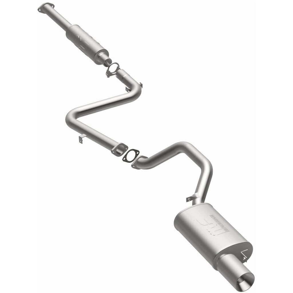 MagnaFlow Exhaust Products 15744 Street Series Polished Cat-Back System for Select Mitsubishi Eclipse