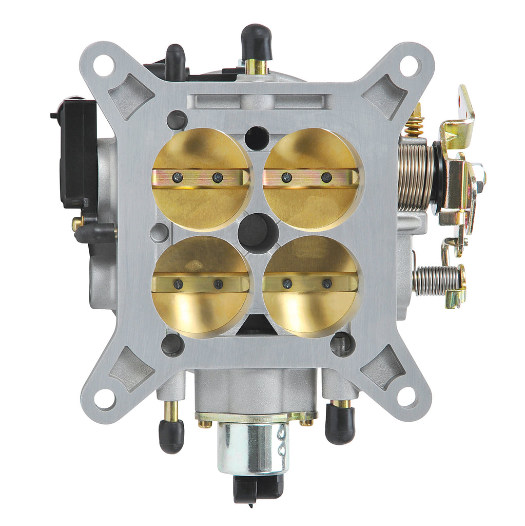 Throttle-Body-Victor-Efi-4-Barrel-4150-Style-Flange-1.75In-Bores-Die-Cast