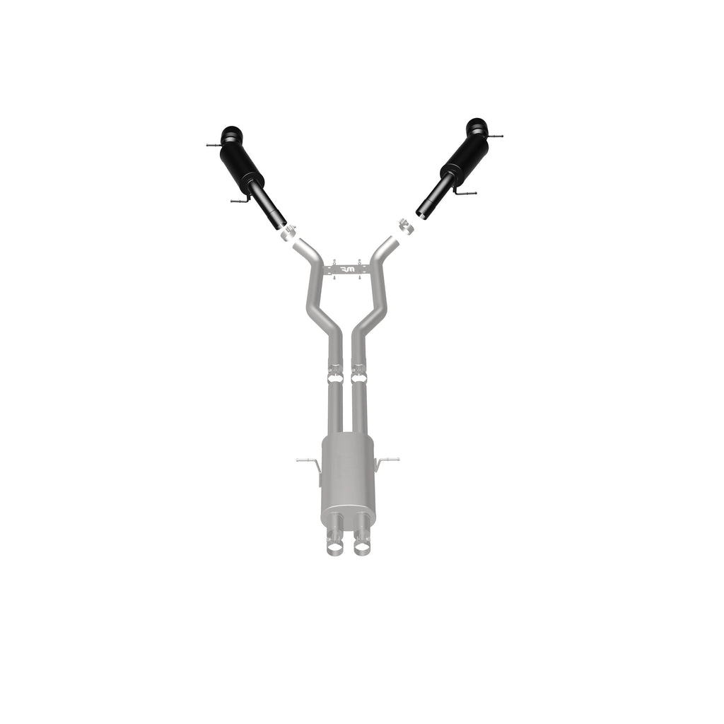 MagnaFlow Exhaust Products 19123 Touring Series Black Coated Cat-Back System for Select Land Rover Range Rover Sport