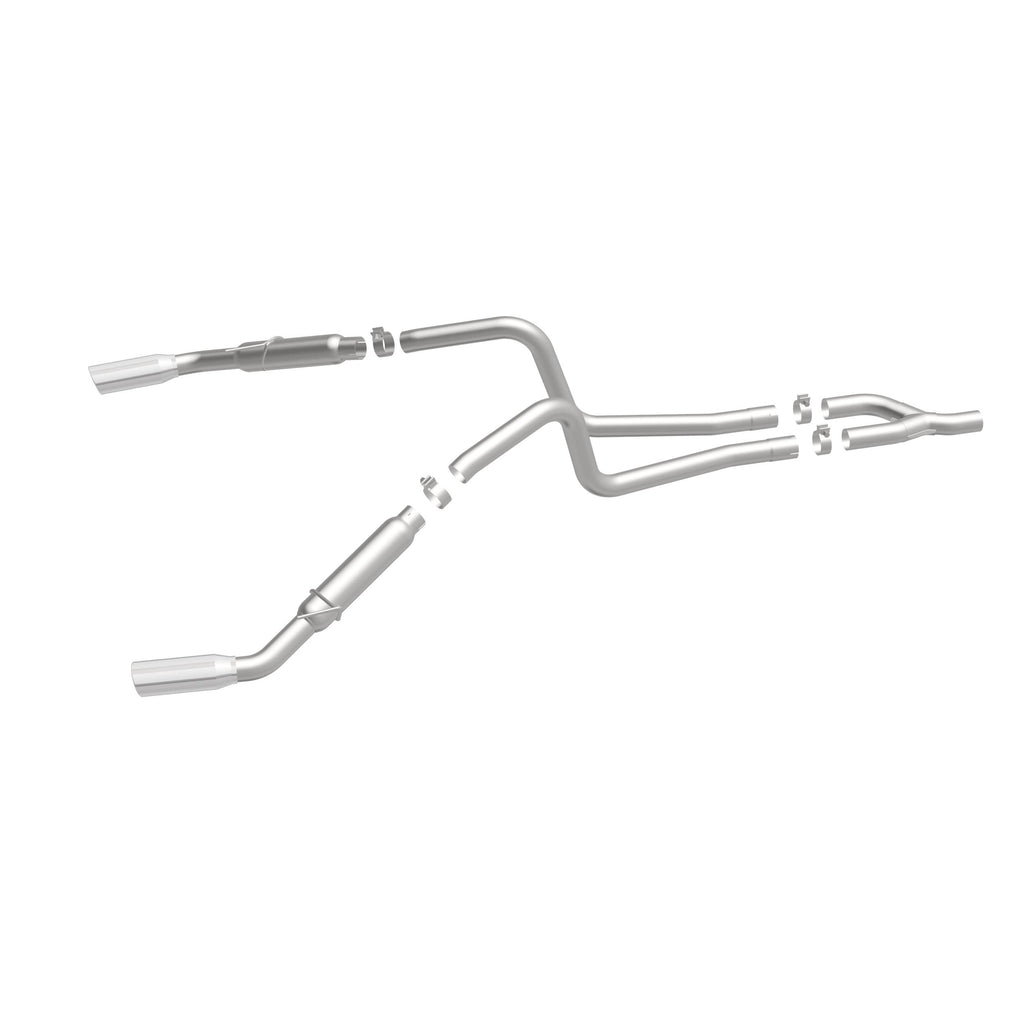 MagnaFlow Exhaust Products 16605 Competition Series Stainless 2.5 in Cat-Back for Select Ford Mustang