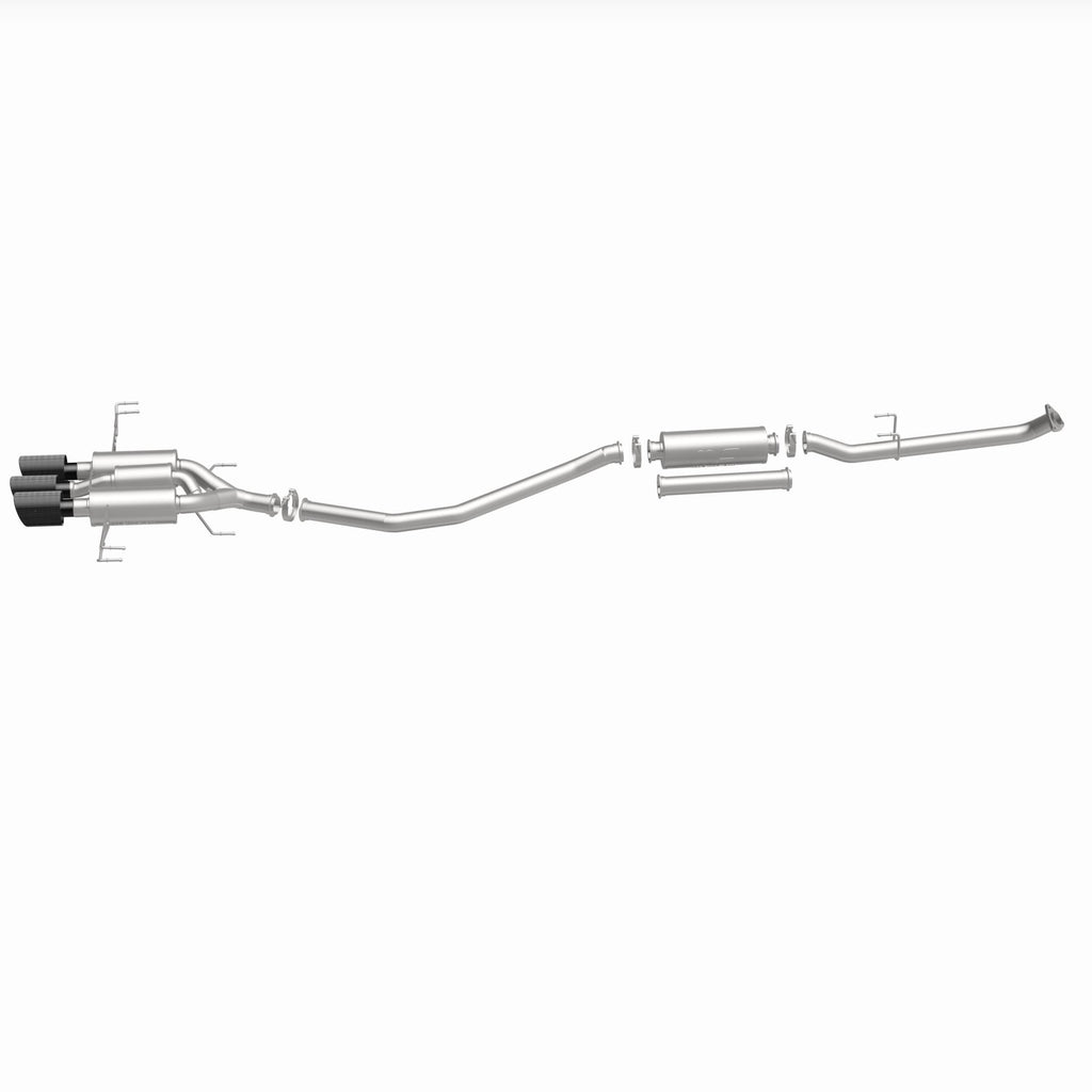 MagnaFlow Exhaust Products 19383 xMOD Series Carbon Fiber Tips Cat-Back System for Select Honda Civic