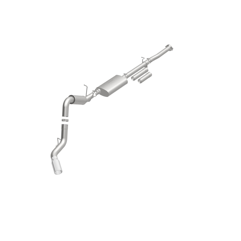 MagnaFlow Exhaust Products 19026 Street Series Polished Cat-Back System for Select Chevrolet Silverado HD, Chevrolet Silverado HD, GMC Sierra HD, GMC Sierra HD