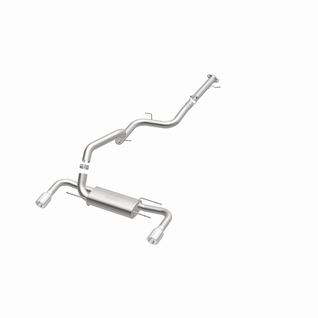 MagnaFlow Exhaust Products 15557 Street Series Polished Cat-Back System for Select Mazda 3