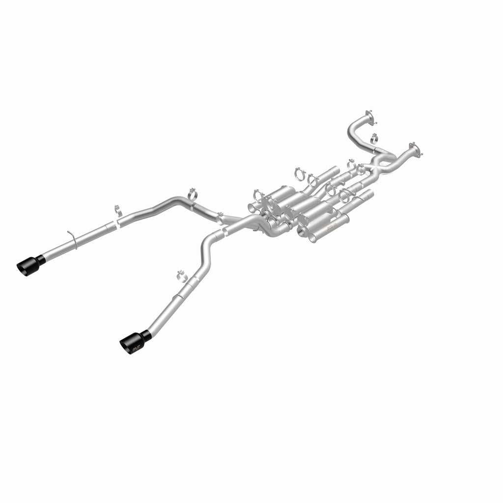 MagnaFlow Exhaust Products 19691 xMOD Series Black Chrome Tips Cat-Back System for Select Ram