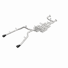 Load image into Gallery viewer, MagnaFlow Exhaust Products 19691 xMOD Series Black Chrome Tips Cat-Back System for Select Ram