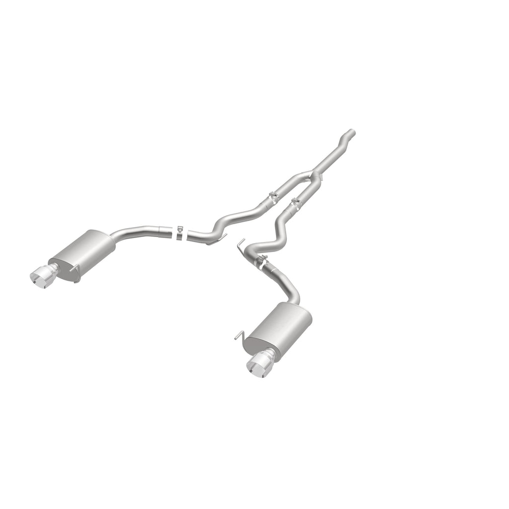 MagnaFlow Exhaust Products 19097 Street Series Polished Cat-Back System for Select Ford Mustang