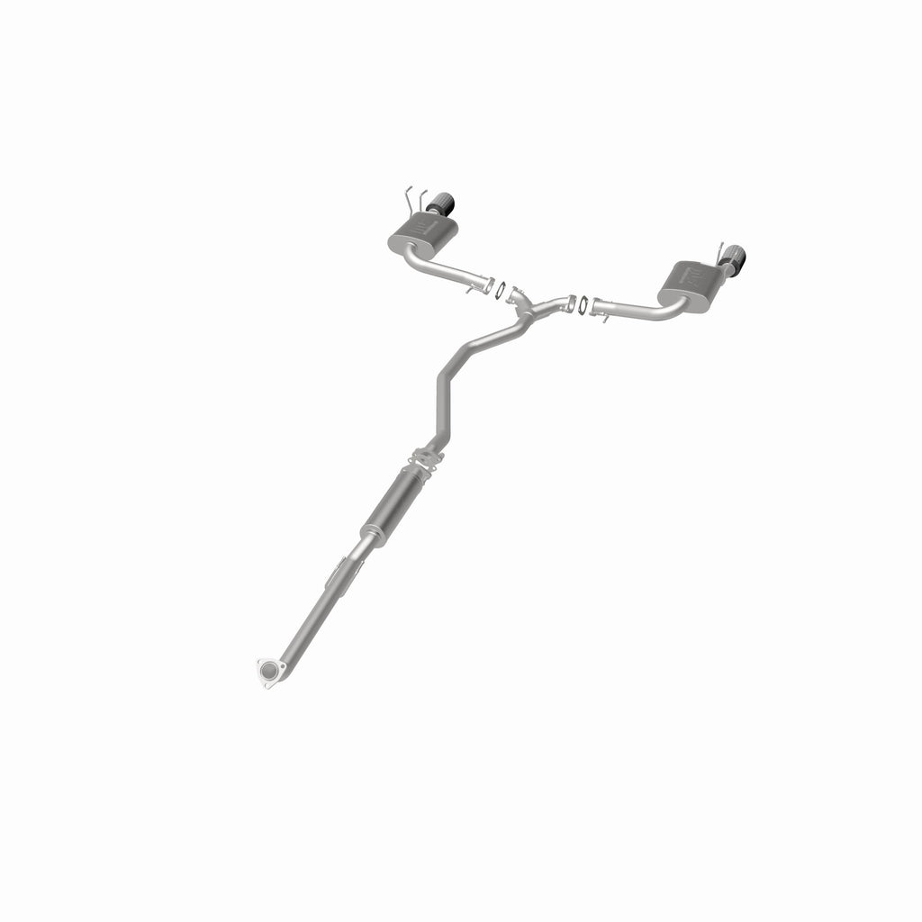 MagnaFlow Exhaust Products 19612 NEO Series Carbon Fiber Tips Cat-Back System for Select Honda Civic