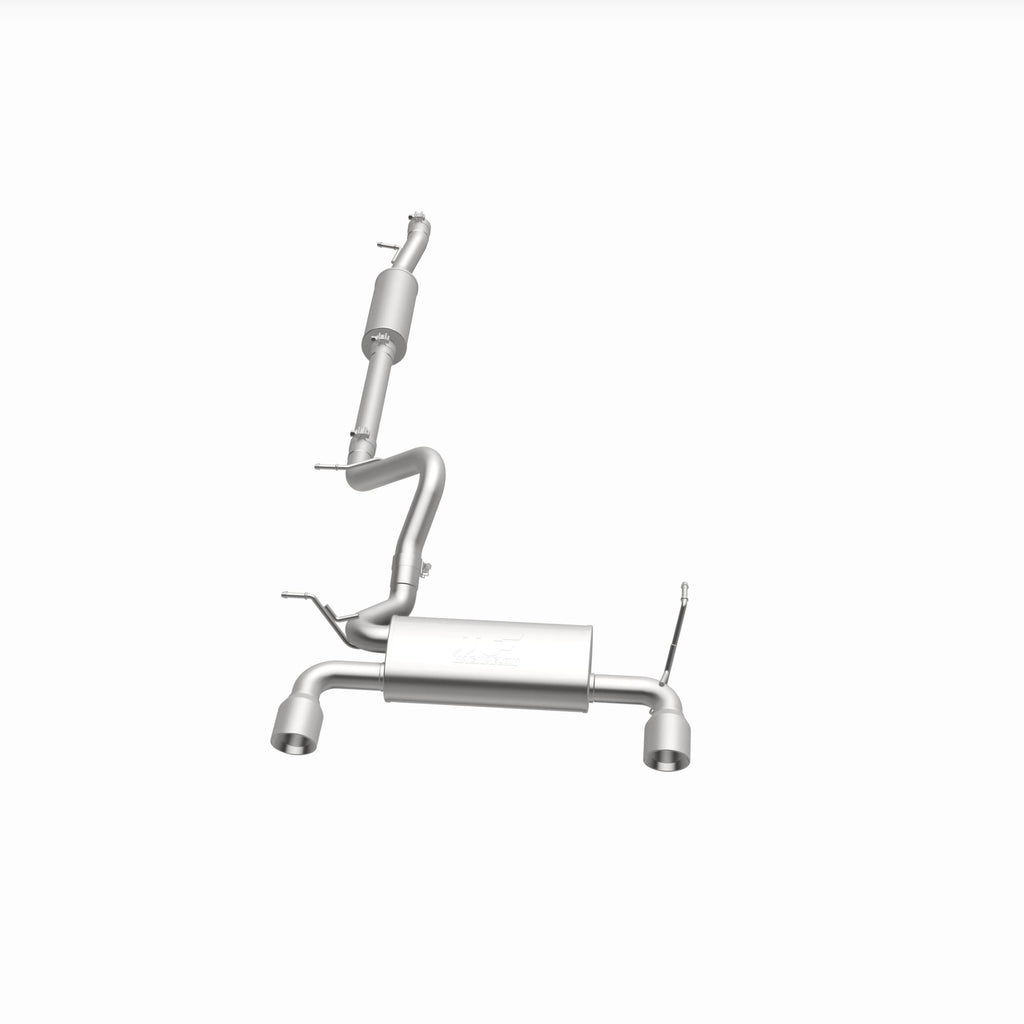 MagnaFlow Exhaust Products 19327 Street Series Black Coated Cat-Back System for Select Jeep Wrangler, Jeep Wrangler JK
