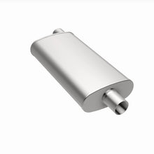 Load image into Gallery viewer, MagnaFlow Exhaust Products 13256 Multi-Chamber Performance Muffler; 2.5in. Offset/Center; 4x18x9 Body