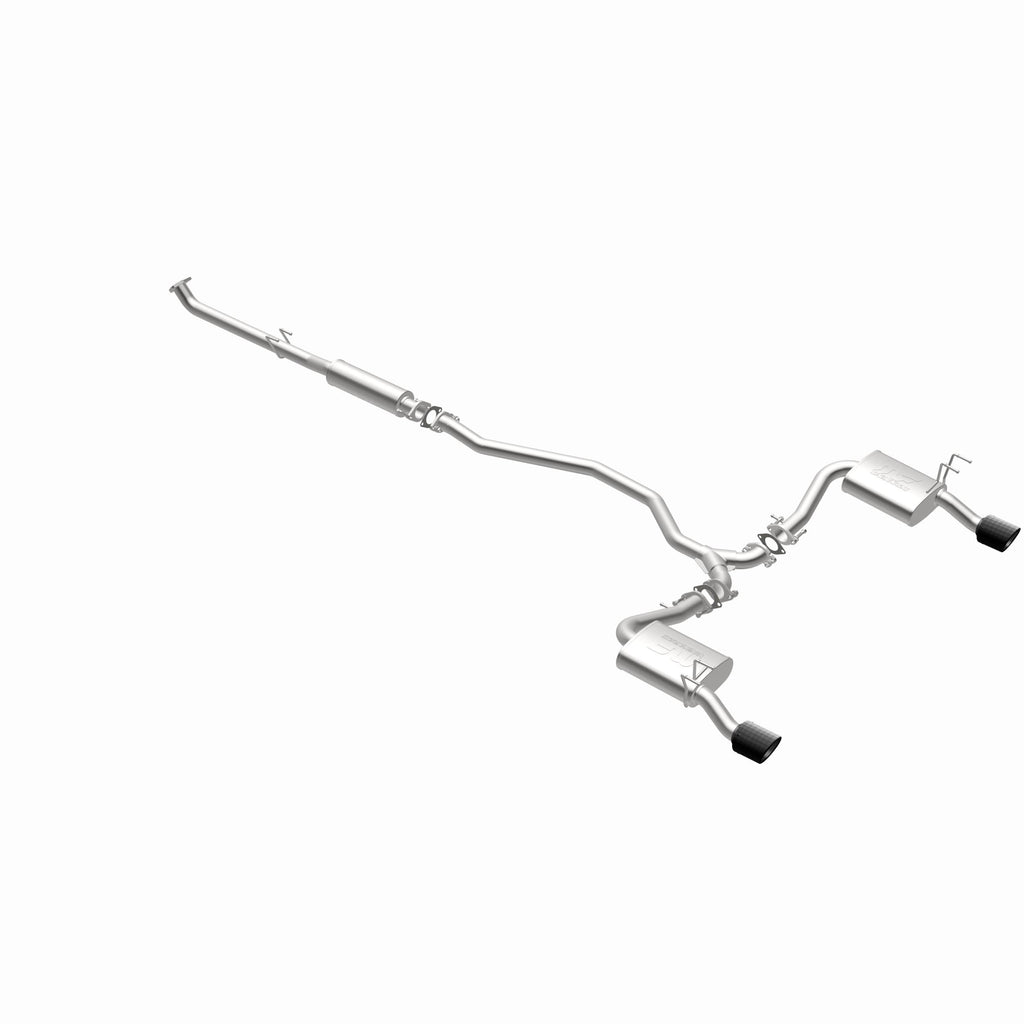 MagnaFlow Exhaust Products 19612 NEO Series Carbon Fiber Tips Cat-Back System for Select Honda Civic