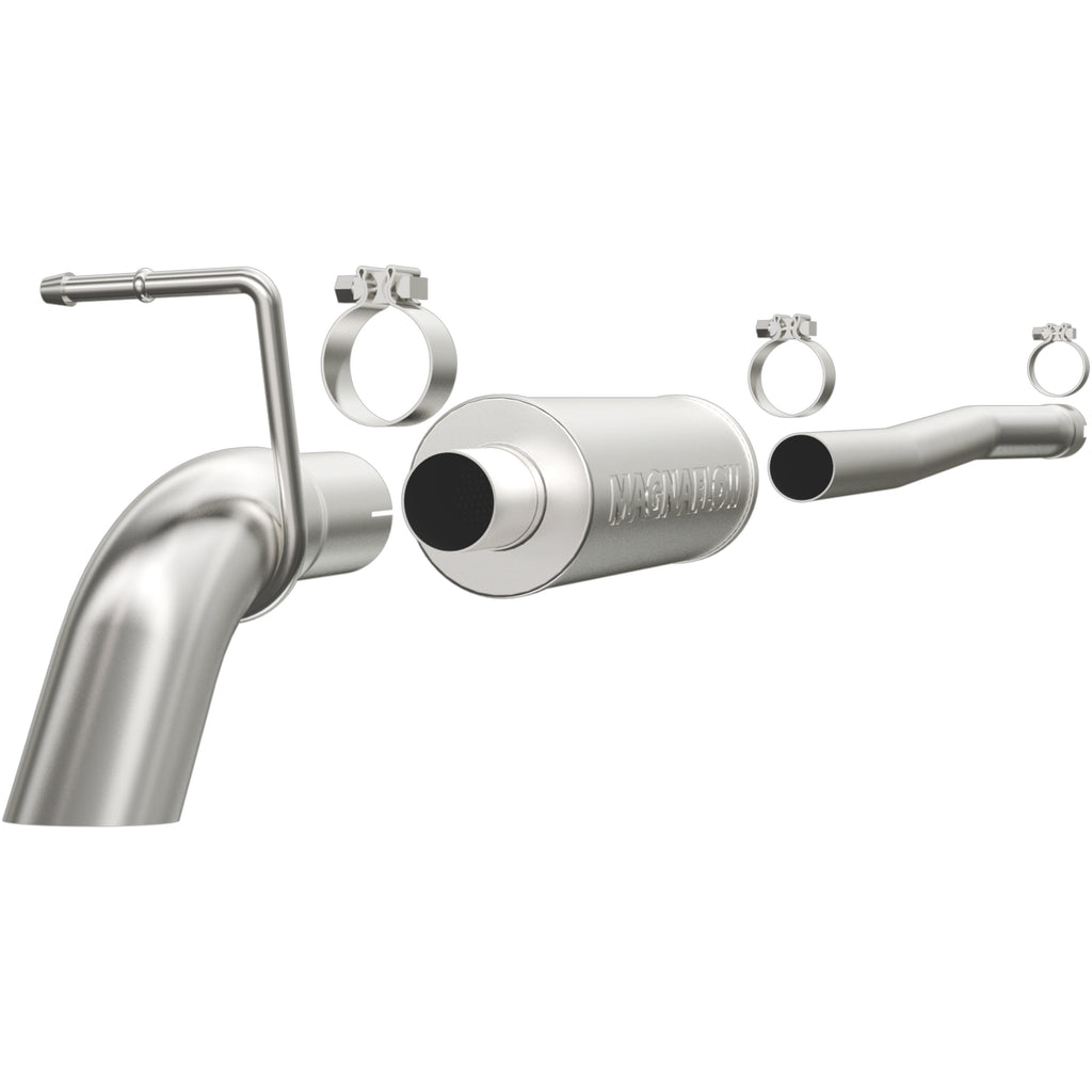MagnaFlow Exhaust Products 17143 Off Road Pro Series Gas Stainless Cat-Back for Select Jeep Wrangler, Jeep Wrangler JK