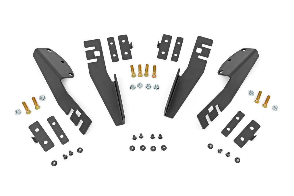 Rough Country 99082 Modular Bed Mounting System for Select Chevrolet Colorado, Chevrolet Silverado 1500, Chevrolet Silverado HD, Chevrolet Silverado HD, Chevrolet Silverado EV, Dodge Dakota, Dodge Ram 1500, Dodge Ram 2500, Dodge Ram 3500, Ford F-150,