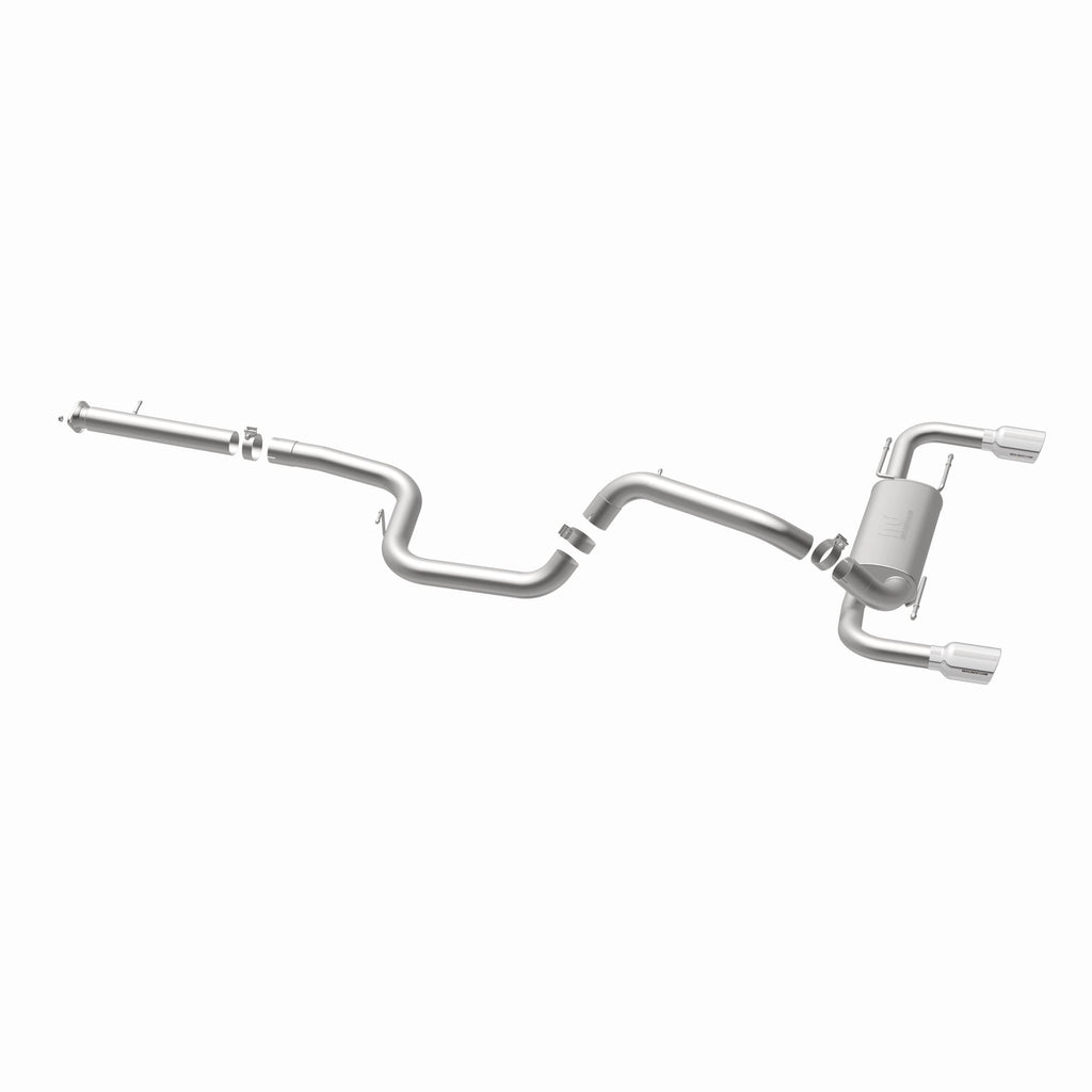 MagnaFlow Exhaust Products 15557 Street Series Polished Cat-Back System for Select Mazda 3