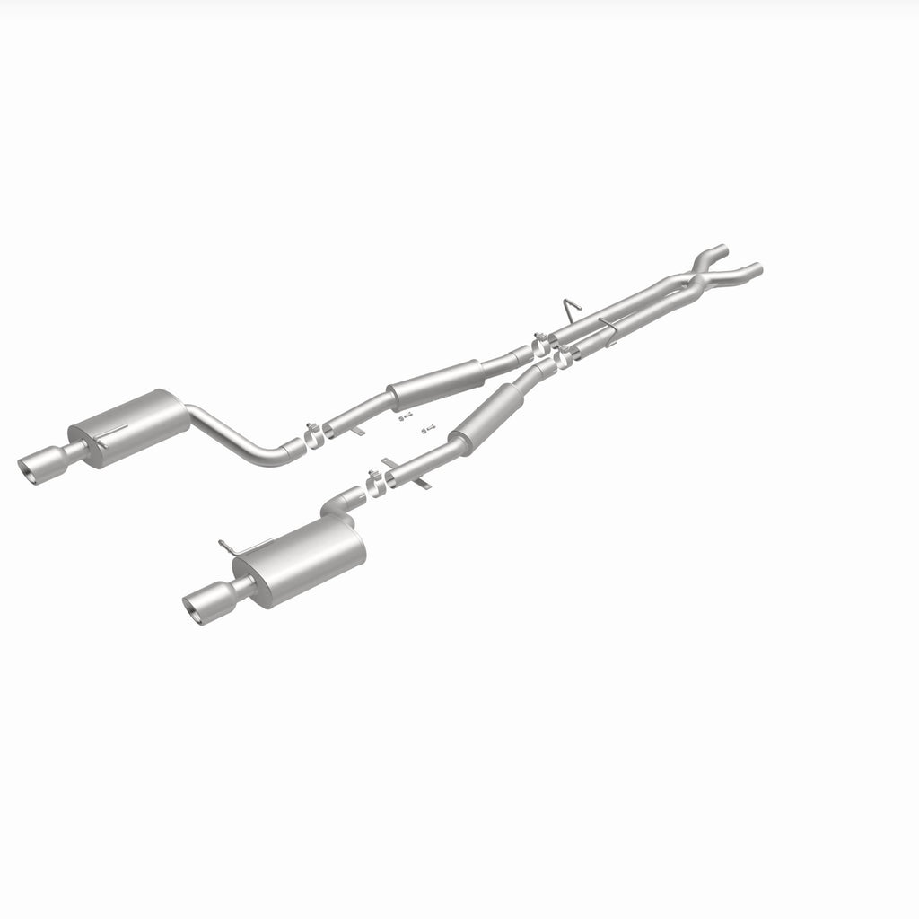 MagnaFlow Exhaust Products 16586 Sport Series Polished Cat-Back System for Select Audi S4