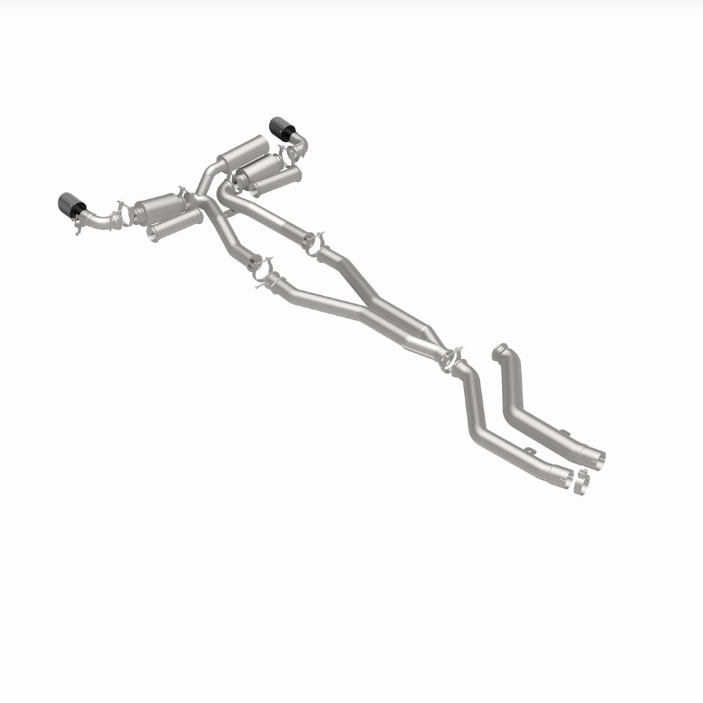 MagnaFlow Exhaust Products 19495 xMOD Series Carbon Fiber Tips Cat-Back System for Select Toyota GR Supra