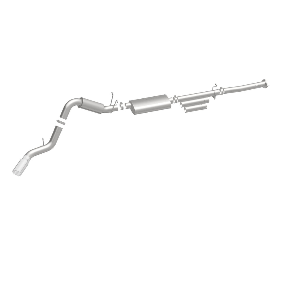 MagnaFlow Exhaust Products 19026 Street Series Polished Cat-Back System for Select Chevrolet Silverado HD, Chevrolet Silverado HD, GMC Sierra HD, GMC Sierra HD