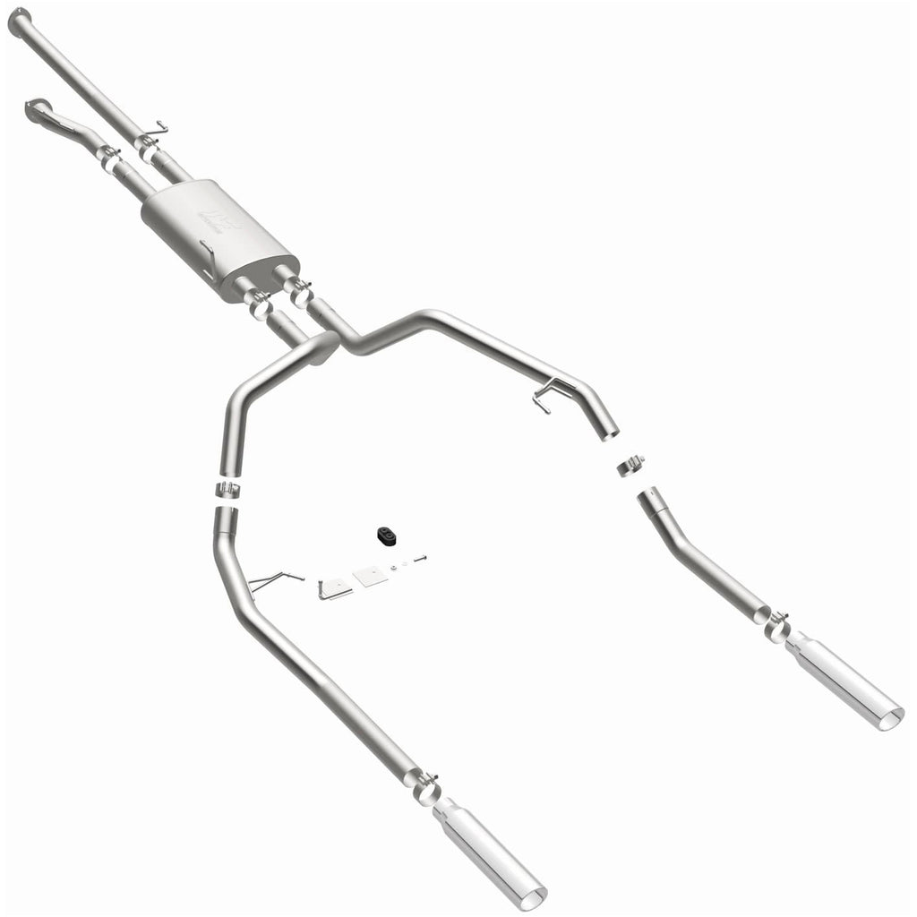 MagnaFlow Exhaust Products 15305 Street Series Polished Cat-Back System for Select Toyota Tundra