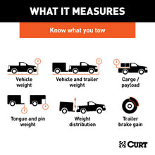 Load image into Gallery viewer, CURT 51701 BetterWeigh Mobile Towing Scale with TowSense Technology (OBD-II) - Truck Part Superstore