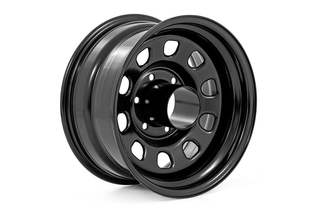 Rough Country RC51-7650 Steel Wheel for Select Cadillac Escalade, Chevrolet Avalanche, Chevrolet Avalanche 1500, Chevrolet Blazer, Chevrolet C10 Pickup, Chevrolet Colorado, Chevrolet K10, Chevrolet K10 Pickup, Chevrolet K10 Suburban, Chevrolet K1500,