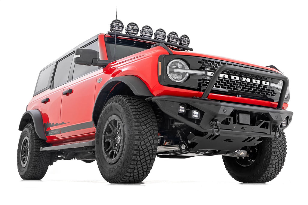 Rough Country 51200A LED Front Bumper for Select Ford Bronco
