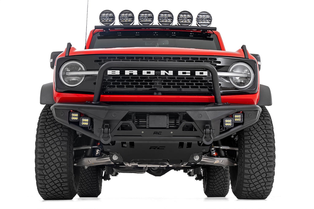 Rough Country 51200A LED Front Bumper for Select Ford Bronco