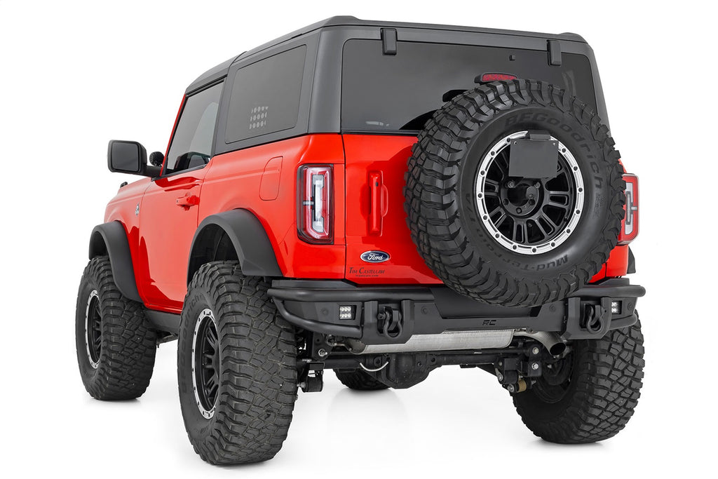 Rough Country 51210 LED Rear Bumper for Select Ford Bronco