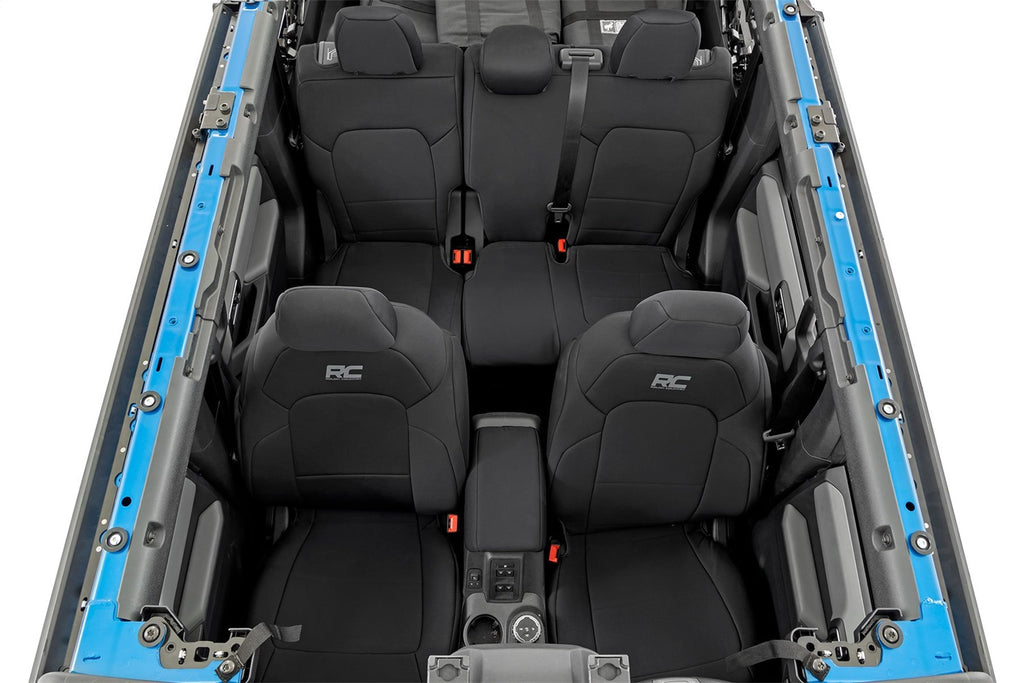 Rough Country 91045 Seat Cover Set for Select Ford Bronco