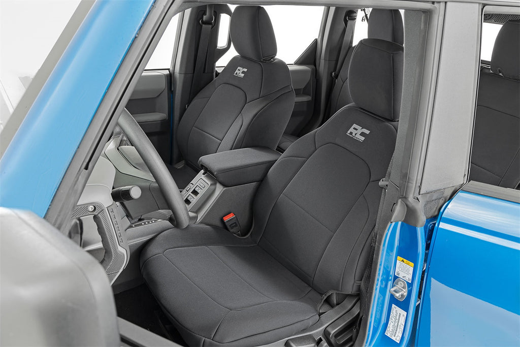 Rough Country 91045 Seat Cover Set for Select Ford Bronco