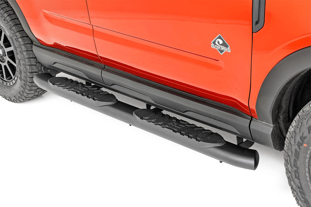 Rough Country 21006 Oval Nerf Step Bar for Select Ford Bronco Sport