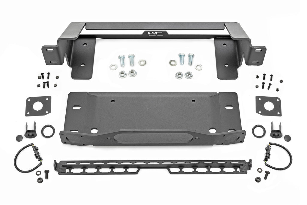 Rough Country 51066 Winch Mounting Plate for Select Ford Bronco
