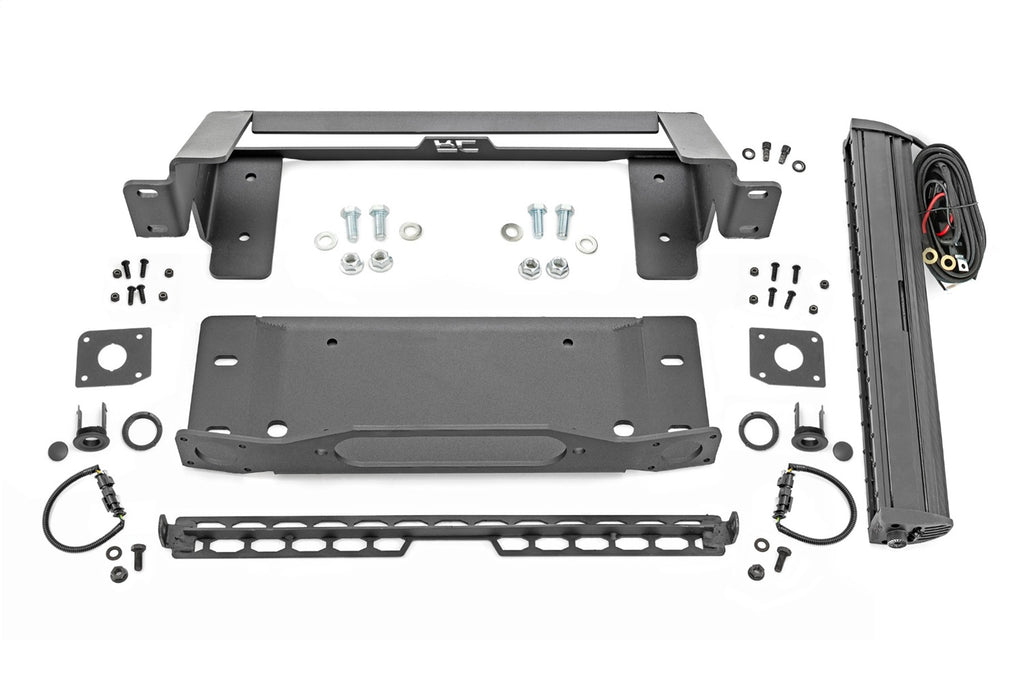 Rough Country 51067 Winch Mounting Plate for Select Ford Bronco