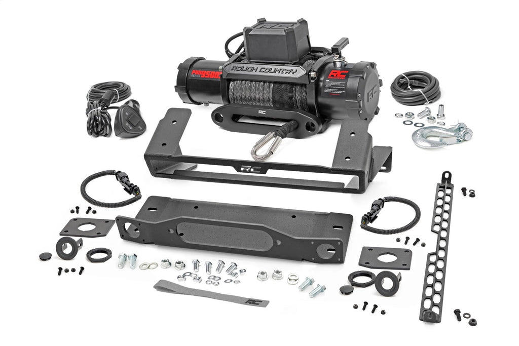 Rough Country 51094 Winch Mounting Plate for Select Ford Bronco