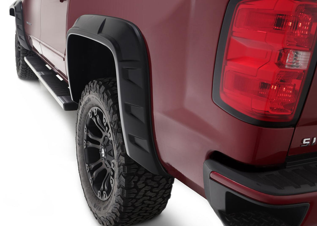 Bushwacker 40944-02 DRT STYLE FENDER FLARE - 4PC for Select Chevrolet Silverado