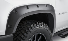 Load image into Gallery viewer, Bushwacker 48146-08 Fender Flares Forge Style 4pc for Select Chevrolet Silverado HD, Chevrolet Silverado HD