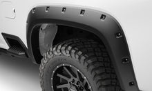 Load image into Gallery viewer, Bushwacker 48146-08 Fender Flares Forge Style 4pc for Select Chevrolet Silverado HD, Chevrolet Silverado HD