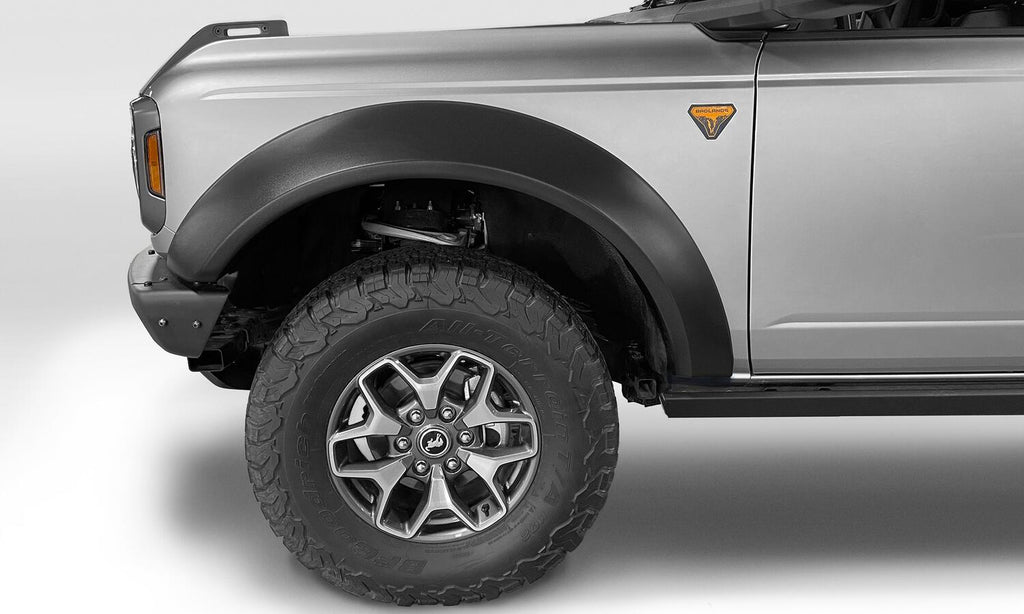 Bushwacker 20961-02 Fender Flares Extend-A-Fender Style 4Pc for Select Ford Bronco