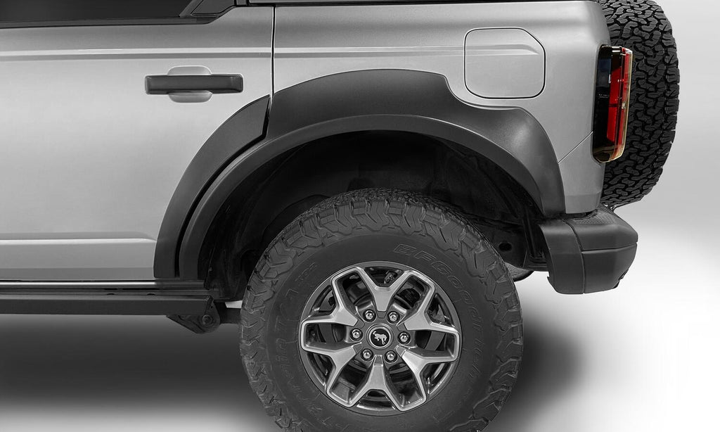 Bushwacker 20961-02 Fender Flares Extend-A-Fender Style 4Pc for Select Ford Bronco