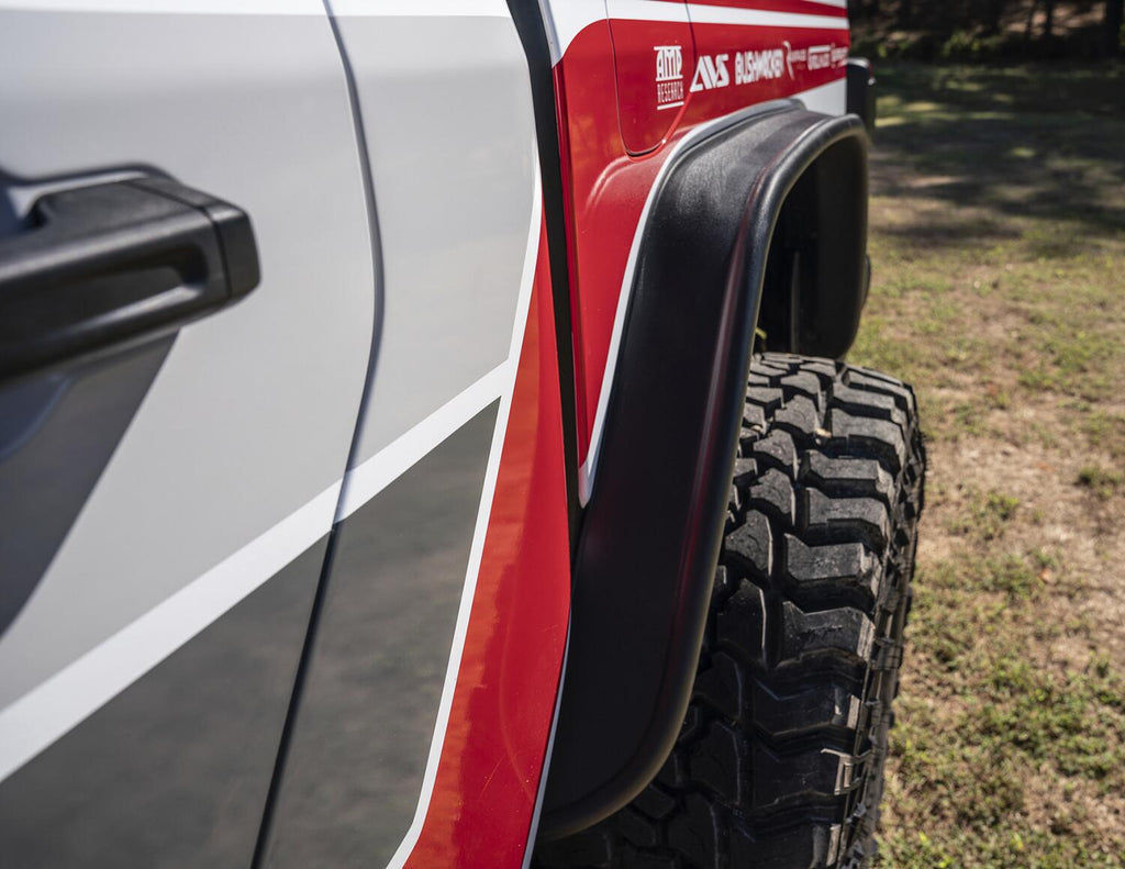 Bushwacker 10928-07 Fender Flares Flat Style 4Pc for Select Jeep Gladiator