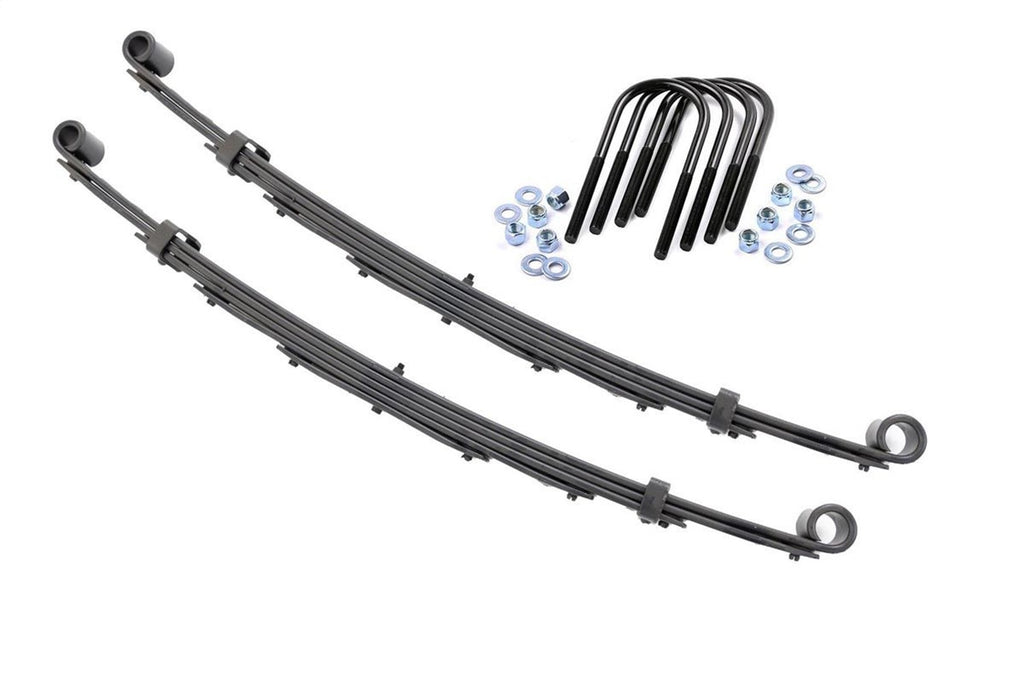 Rough Country 8001KIT Leaf Spring for Select Chevrolet K10 Pickup, Chevrolet K10 Suburban, Chevrolet K20 Pickup, GMC Jimmy, GMC K15/K1500 Pickup, GMC K15/K1500 Suburban