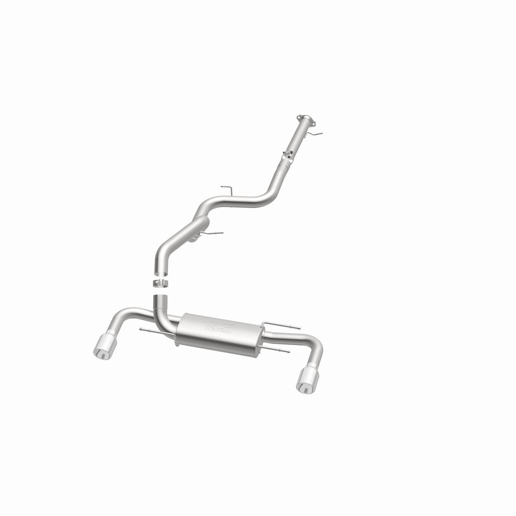 MagnaFlow Exhaust Products 15557 Street Series Polished Cat-Back System for Select Mazda 3