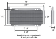 Load image into Gallery viewer, 9-Row-Series-8000-Plate--Fin-Power-Steering-Cooler-Kit