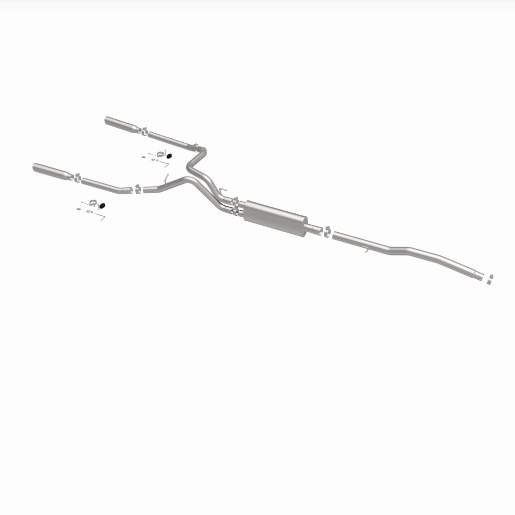 MagnaFlow Exhaust Products 16622 Street Series Polished Cat-Back System for Select Dodge Dakota, Mitsubishi Raider