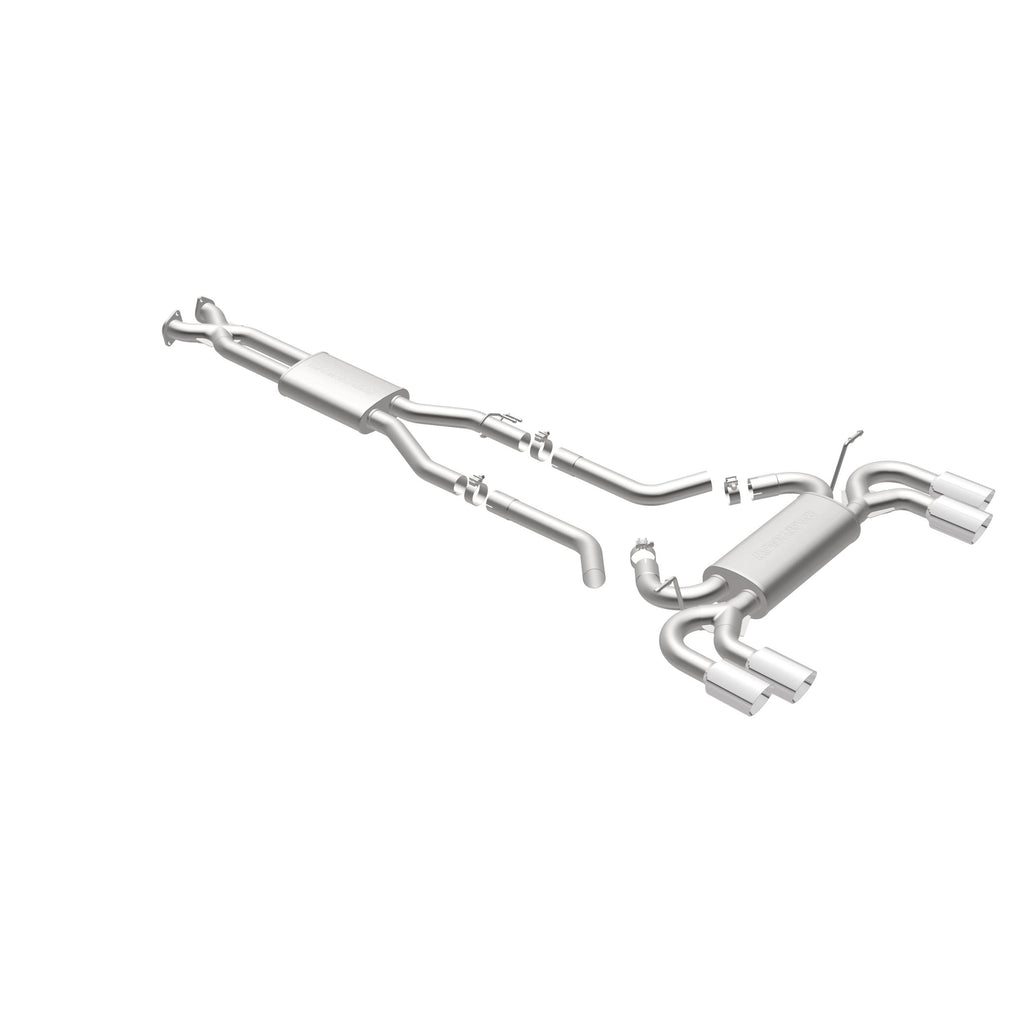 MagnaFlow Exhaust Products 16507 Street Series Polished Cat-Back System for Select Hyundai Genesis Coupe