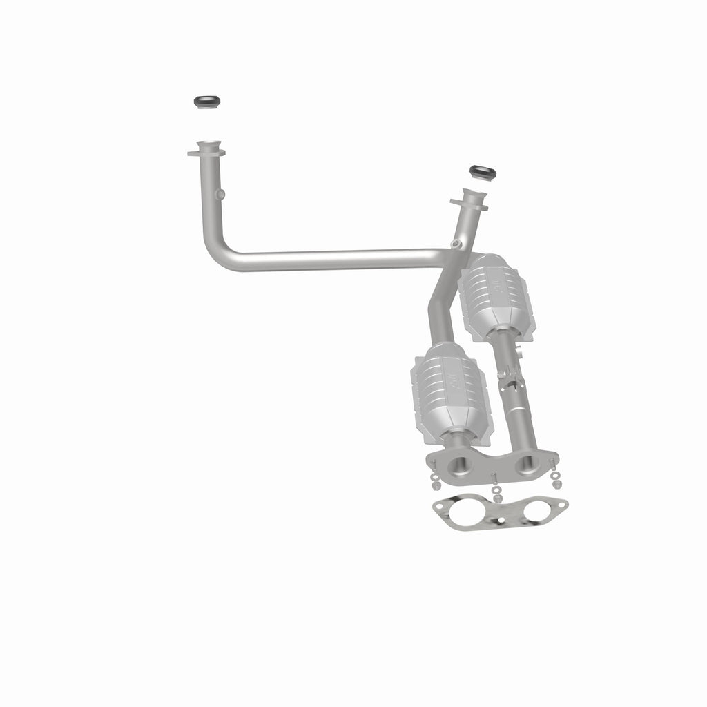 MagnaFlow Exhaust Products 23453 HM Grade Direct-Fit Catalytic Converter for Select Cadillac Escalade, Chevrolet C1500, Chevrolet C1500 Suburban, Chevrolet C2500, Chevrolet K1500, Chevrolet K1500 Suburban, Chevrolet Tahoe, GMC C1500, GMC C1500 Suburban,