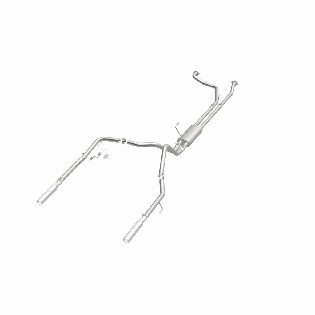MagnaFlow Exhaust Products 15582 Street Series Polished Cat-Back System for Select Nissan TITAN