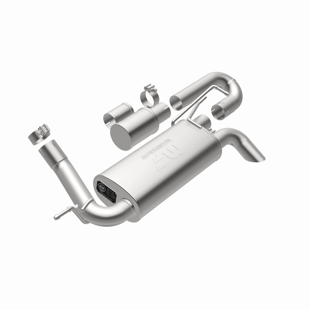 MagnaFlow Exhaust Products 19668 Overland Series Axle Back System for Select Jeep Wrangler, Jeep Wrangler JK